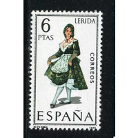 Испания 1969 ** Национальная женская одежда в провинции Лерида