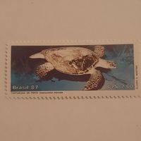 Бразилия 1987. Морская черепаха