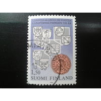 Финляндия 1985 гербы провинций