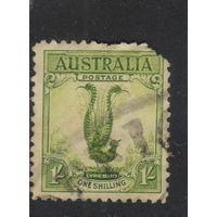 GB Доминион Австралия 1932 Птица лирохвост Стандарт #114