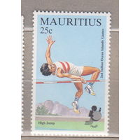 Спорт 2-е игры островов Индийского океана  Маврикий 1985 год  лот 16  ЧИСТАЯ