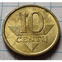 Литва 10 центов, 2008     ( 2-3-9 )