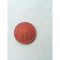 Монета 1 пенс