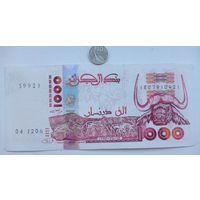 Werty71 Алжир 1000 динаров 1998 банкнота