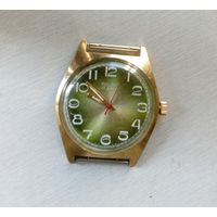 Часы наручные мужские "POLJOT",17 камней, позолота 10 мкм, Made in USSR
