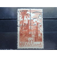 Марокко, 1947, Архитектура, финиковые пальмы
