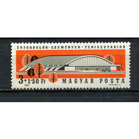 Венгрия - 1964 - Выставка по истории тенниса - (пятно на клее) - [Mi. 2043] - полная серия - 1 марка. MNH.  (Лот 120CR)