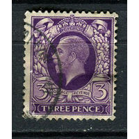 Великобритания - 1934/1936 - Король Георг V 3P - [Mi.180x] - 1 марка. Гашеная.  (LOT EX32)-T10P30