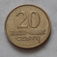 20 центов 2007 г. Литва