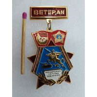 Знак. Ветеран 14 Гвардейской Кавалеристской Мозырской дивизии