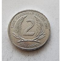 Восточные Карибы 2 цента, 2008