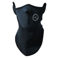 Балаклава, маска на пол-лица (модель #1) черная