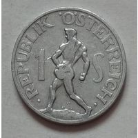Австрия 1 шиллинг 1947 г.