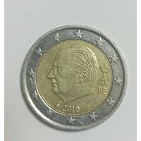 2 евро 2010 год.Бельгия