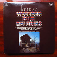 Винил Famous Western Film Melodies Известные киномелодии американского запада Supraphon ЧССР Чехословакия Запись 1975 Состояние диска отличное  Состояние конверта отличное