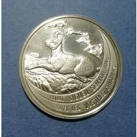 Андора 10 динар 1992 г. Серебро, унция.