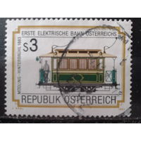 Австрия 1983 Вагончик трамвая 1883 г