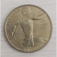Австралия, 5 долларов 2000 год, "Олимпийские игры в Сиднее - Триатлон"