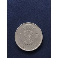 Бельгия 1 франк 1958 -que-