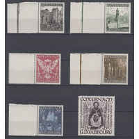 Религия. Люксембург. 1947. 6 марок (полная серия). Michel N 417-422 (50,0 е)