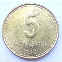 Аргентина 5 сентаво, 2010 (3-14-202)