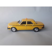 ГАЗ-3110 "Волга" такси Деагостини 1:43 Автомобиль на службе Deagostini