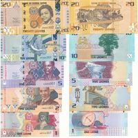 Распродажа с 1 рубля!!! Сьерра-Леоне набор 5 банкнот 2022 г. UNC