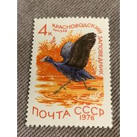 СССР 1976. Лысуха. Марка из серии