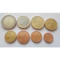 Хорватия набор монет евро