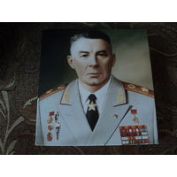 Портрет командующего ВДВ СССР Маргелова В.Ф. (19.5х20)