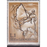 Альпинизм Спорт Сан-Марино 1962 год Лот 53 ЧИСТАЯ
