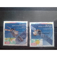 Германия 1991 Европа, Космос Михель-1,0 евро гаш. полная серия