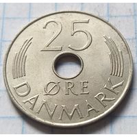 Дания 25 эре, 1977      ( 3-3-2 )