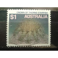 Австралия 1986 морская звезда Михель-1,2 евро гаш