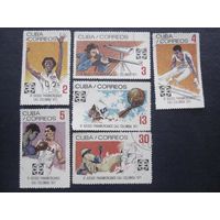 6-е Панамериканские игры в Колумбии 1971 (Куба) 6 марок