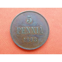 5 пенни 1898 г.