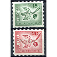 Германия (ФРГ) - 1965г. - Европа - полная серия, MNH [Mi 483-484] - 2 марки