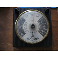 Настольный канцелярский прибор - календарь, термометр 1972 года