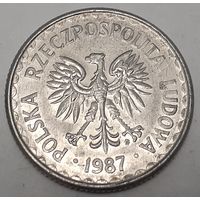 Польша 1 злотый, 1987 (4-13-3)