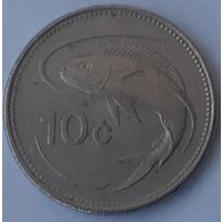 Мальта 10 центов, 1986 (4-13-48)