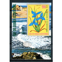 Экваториальная Гвинея - 1976г. - Цветы Австралии и Океании - полная серия, MNH [Mi bl. 235] - 1 блок