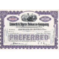 Liggett & Myers Tabacco Company, США (синяя)