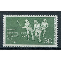 Берлин - 1976г. - Международный чемпионат по хоккею - полная серия, MNH [Mi 521] - 1 марка