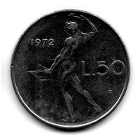 50 лир 1972 Италия