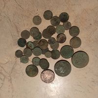 Лот старых монет (РИ , боратинки).