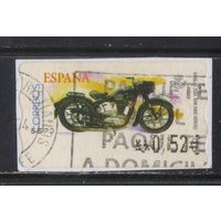 Испания Кор Автоматные марки 2003 Мотоцикл Санглас  350/1 модель 1948г #97