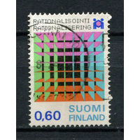 Финляндия - 1974 - Рационализация - [Mi. 752] - полная серия - 1 марка. Гашеная.  (Лот 178AT)