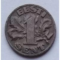 Эстония 1 сент (цент) 1929 г.
