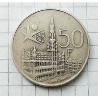 Бельгия 50 франков 1958г