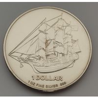 Острова Кука 2009 серебро (1 oz) "Bounty Hunter"